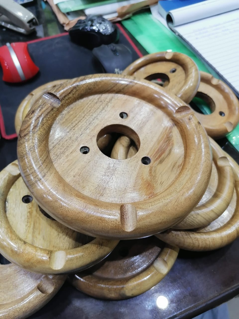 Wooden Round Base 3.5x34