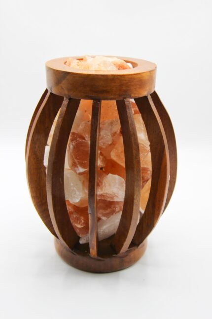 Wooden Drum Basket