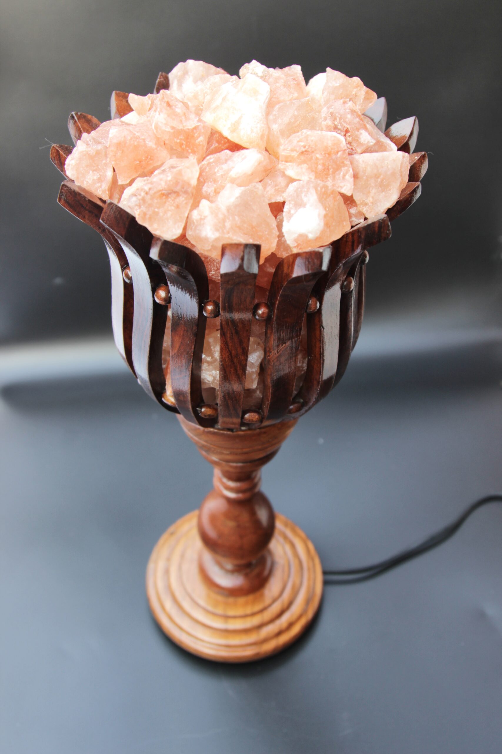Wooden Trophy Basket
